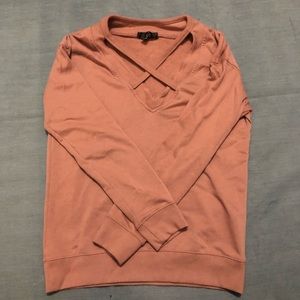 Dusty rose pull over
